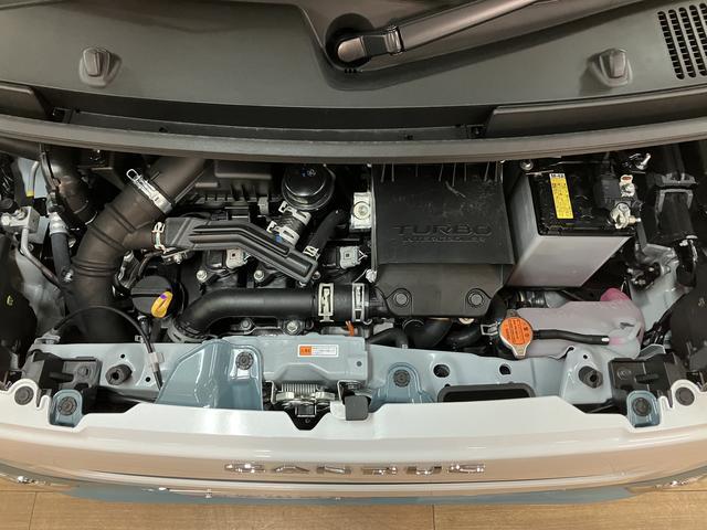 ムーヴキャンバス ストライプスＧターボ　Ｒ７年式／ＡＣＣ／バックカメラ対応　走行無制限１年保証　両側電動スライドドア　アダプティブクルーズコントロール　前後コーナーセンサー　前席シートヒーター　ホッとカップホルダー　オートマチックハイビーム　ＬＥＤヘッドライト　スマートキー（42枚目）