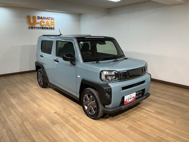 タフト Ｇ　ダーククロムベンチャー　Ｒ７年式／ガラスルーフ／ＡＣＣ　スカイフィールトップ　アダプティブクルーズコントロール　ＬＥＤヘッド／フォグ　運／助シートヒーター　プッシュボタンスタート　キーフリー　電動パーキングブレーキ　バックカメラ　１５インチアルミホイール（13枚目）