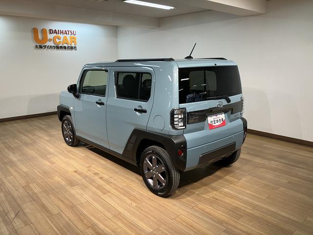 タフト Ｇ　ダーククロムベンチャー　Ｒ７年式／ガラスルーフ／ＡＣＣ　スカイフィールトップ　アダプティブクルーズコントロール　ＬＥＤヘッド／フォグ　運／助シートヒーター　プッシュボタンスタート　キーフリー　電動パーキングブレーキ　バックカメラ　１５インチアルミホイール（15枚目）