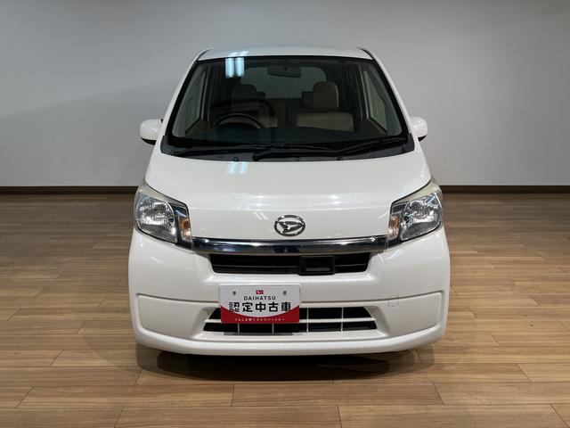 ムーヴ Ｌ　ＳＡ　ナビ／走行６．２万」ｋｍ／車検整備付　スマートアシストＩ　ハロゲンヘッドライト　ナビ　マニュアルエアコン　キーレスエントリー　電動格納ミラー　盗難防止セキュリティアラーム　ベンチシート（2枚目）