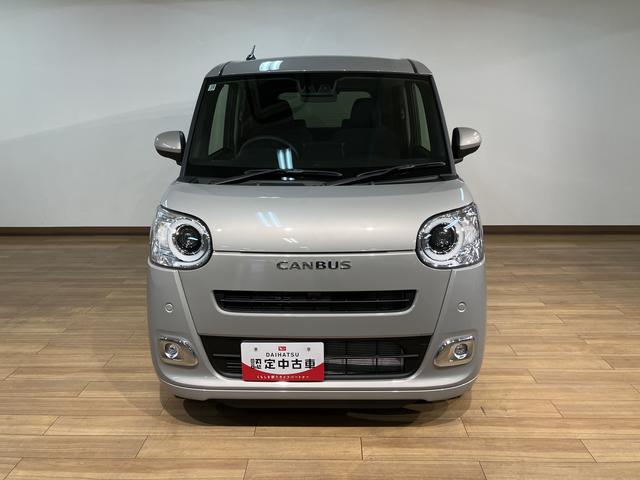 ムーヴキャンバス セオリーGターボ R7年式/ACC/両側電動スライドドア サポカーSワイド適合 USB接続端子 電動パーキングブレーキ シートヒーター 両側オートスライドドア Pスタート 全車速追従機能付ACC ホッとカップホルダー キーフリー(2枚目)