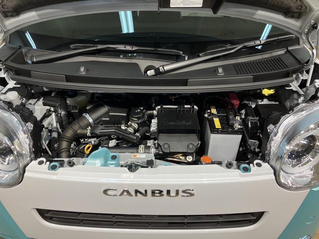 ムーヴキャンバス ストライプスＧターボ　Ｒ７年式／ＡＣＣ／バックカメラ対応　サポカーＳワイド適合　バックカメラ対応　ＵＳＢ接続端子　電動パーキングブレーキ　シートヒーター　両側オートスライドドア　Ｐスタート　全車速追従機能付ＡＣＣ　ホッとカップホルダー　キーフリー（39枚目）