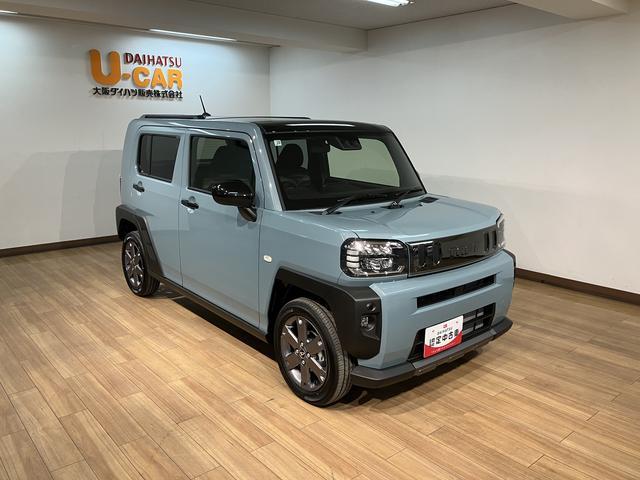 タフト Ｇターボ　ダーククロムベンチャー　２５年ナビ／ＡＣＣ　スカイフィールトップ　アダプティブクルーズコントロール　ＬＥＤヘッド／フォグ　運／助シートヒーター　プッシュボタンスタート　キーフリー　電動パーキングブレーキ　バックカメラ　１５インチアルミホイール（13枚目）