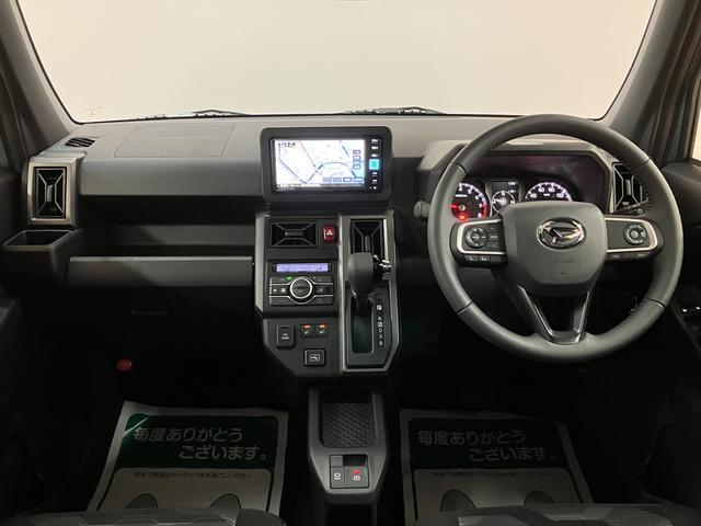 タフト Ｇターボ　ダーククロムベンチャー　２５年ナビ／ＡＣＣ　スカイフィールトップ　アダプティブクルーズコントロール　ＬＥＤヘッド／フォグ　運／助シートヒーター　プッシュボタンスタート　キーフリー　電動パーキングブレーキ　バックカメラ　１５インチアルミホイール（18枚目）