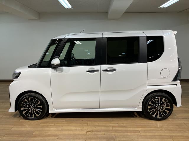 タント カスタムＲＳリミテッド　Ｒ７年式／ＡＣＣ／ＥＴＣ／Ｂカメラ　ターボ　ＡＣＣ　ＥＴＣ　スマートアシスト　バックカメラ　両側リヤパワースライドドア　プッシュボタンエンジンスタート　シートヒーター　ＬＥＤヘッドライト　アルミホイール　オートエアコン　オートライト（5枚目）