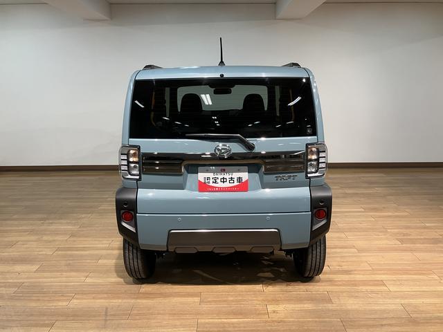 タフト G ダーククロムベンチャー R7年式/ACC/ガラスルーフ スカイフィールトップ アダプティブクルーズコントロール LEDヘッド/フォグ 運/助シートヒーター プッシュボタンスタート キーフリー 電動パーキングブレーキ バックカメラ 15インチアルミホイール(10枚目)