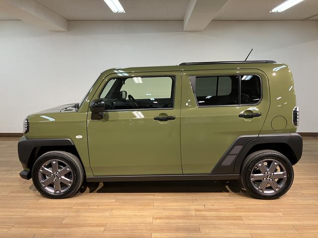 タフト Ｇターボ　ダーククロムベンチャー　Ｒ７年式／ＡＣＣ／Ｂカメラ　スカイフィールトップ　アダプティブクルーズコントロール　ＬＥＤヘッド／フォグ　運／助シートヒーター　プッシュボタンスタート　キーフリー　電動パーキングブレーキ　バックカメラ　１５インチアルミホイール（5枚目）