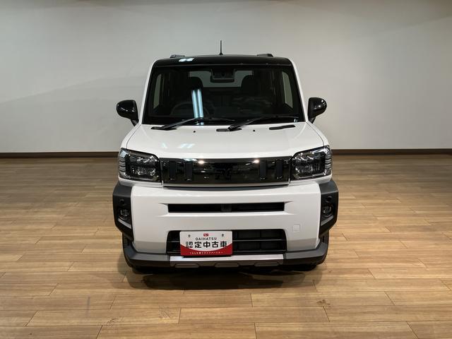 タフト Ｇ　ダーククロムベンチャー／Ｒ７年式／走行４Ｋｍ／クルコン　Ｒ７年式／走行４Ｋｍ／バックカメラ対応車／ステアリングスイッチ／クルーズコントロール／前席シートヒーター／電動パーキングブレーキ／ＬＥＤヘッドライト・フォグランプ／アルミ／オートエアコン／キーフリー（18枚目）