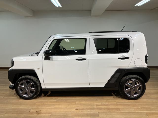 タフト Ｇ　ダーククロムベンチャー／Ｒ７年式／走行４Ｋｍ／クルコン　Ｒ７年式／走行４Ｋｍ／バックカメラ対応車／ステアリングスイッチ／クルーズコントロール／前席シートヒーター／電動パーキングブレーキ／ＬＥＤヘッドライト・フォグランプ／アルミ／オートエアコン／キーフリー（20枚目）