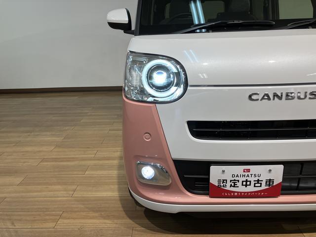 ムーヴキャンバス ストライプスＧターボ／Ｒ７年式／１１ｋｍ／２５年モデルナビ　Ｒ７年式／走行１１ｋｍ／２５年モデルナビ／バックカメラ／ステアリングスイッチ／クルコン／前席シートヒーター／電動パーキングブレーキ／両側パワースライドドア／ＬＥＤヘッドライト・フォグランプ／キーフリー（17枚目）