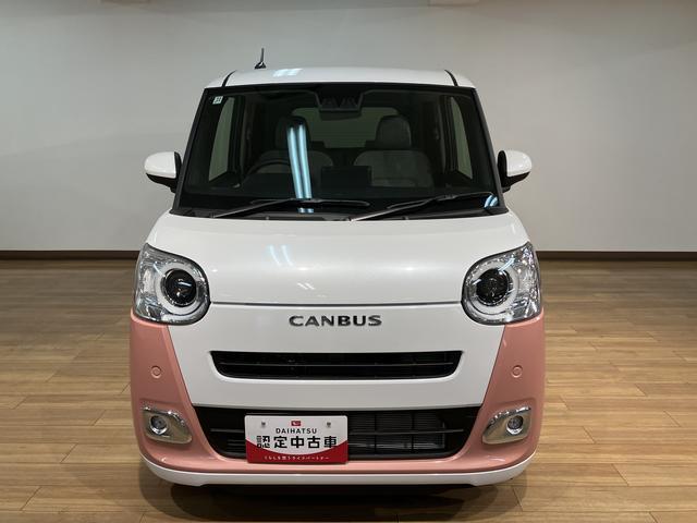 ムーヴキャンバス ストライプスＧターボ／Ｒ７年式／１１ｋｍ／２５年モデルナビ　Ｒ７年式／走行１１ｋｍ／２５年モデルナビ／バックカメラ／ステアリングスイッチ／クルコン／前席シートヒーター／電動パーキングブレーキ／両側パワースライドドア／ＬＥＤヘッドライト・フォグランプ／キーフリー（20枚目）