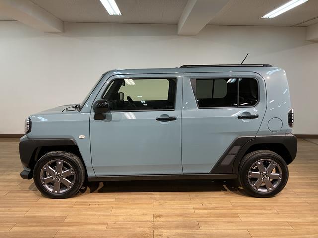 タフト Ｇターボ　ダーククロムベンチャー　ターボ車　純正メモリーナビ　バックカメラ　スカイフィールトップ　スマートアシスト　ルーフレール　前席シートヒーター　前後コーナーセンサー　ＬＥＤヘッド　電子パーキング　キーフリーシステム（18枚目）