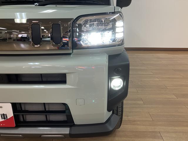 タフト Ｇ　ダーククロムベンチャー　Ｒ７年式／バックカメラ対応　スカイフィールトップ　アダプティブクルーズコントロール　ＬＥＤヘッド／フォグ　運／助シートヒーター　プッシュボタンスタート　キーフリー　電動パーキングブレーキ　バックカメラ　１５インチアルミホイール（40枚目）