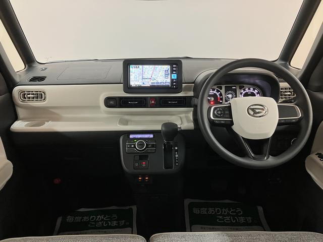 ムーヴキャンバス ストライプスＧ　メモリーナビ　バックカメラ　両側ＰＳＤ　走行無制限１年保証　両側電動スライドドア　バックカメラ対応　前後コーナーセンサー　前席シートヒーター　ホッとカップホルダー　オートマチックハイビーム　ＬＥＤヘッドライト　スマートキー（3枚目）