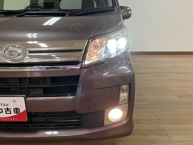 ムーヴ カスタム X 社外ナビ 社外ETC LEDヘッドライト 社外フルセグナビ・社外ETC車載器・LEDヘッドライト・ハロゲンフォグランプ・キーフリーシステム・オートライト・衝突回避支援ブレーキ(スマートアシストI)・1年間走行距離無制限保証・認定中古車(8枚目)