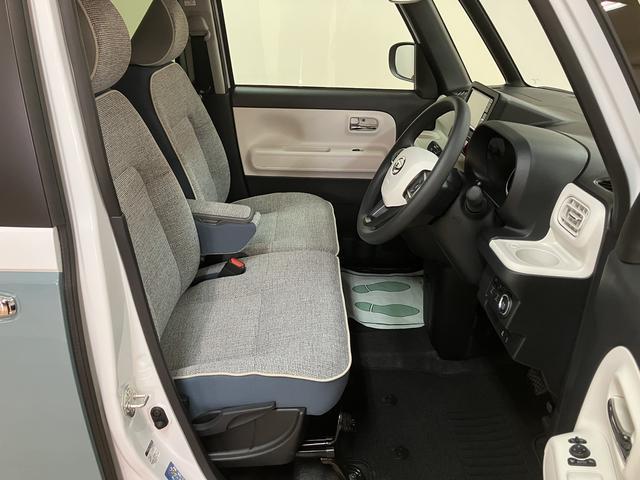 ムーヴキャンバス ストライプスＧターボ　アダプティブクルーズコントロール　走行無制限１年保証　純正ナビ　両側電動スライドドア　バックカメラ対応　前後コーナーセンサー　前席シートヒーター　ホッとカップホルダー　オートマチックハイビーム　ＬＥＤヘッドライト　キーフリーシステム（28枚目）