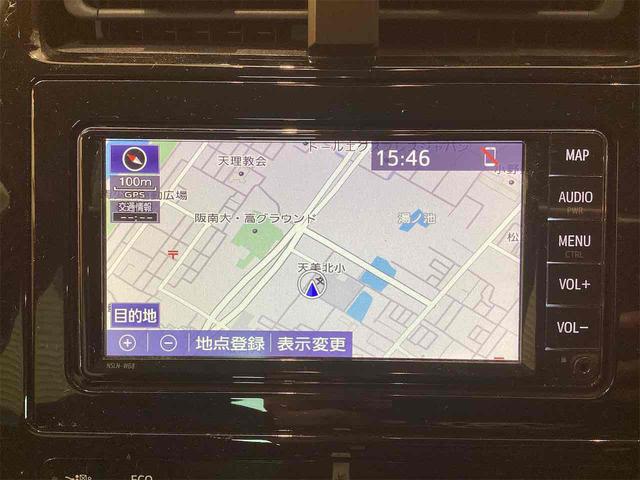 プリウス Ｓ　ドライブレコーダー　ＥＴＣ　レーンアシスト　オートクルーズコントロール　衝突被害軽減システム　バックカメラ　ナビ　アルミホイール　オートマチックハイビーム　オートライト　ＬＥＤヘッドランプ　ＣＶＴ（9枚目）