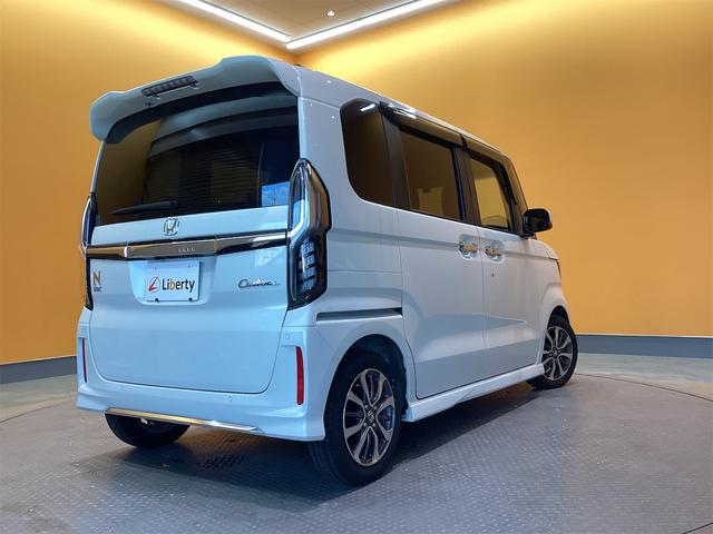 Ｎ－ＢＯＸカスタム Ｌ　ドライブレコーダー　ＥＴＣ　バックカメラ　両側スライド・片側電動　ナビ　ＴＶ　クリアランスソナー　オートクルーズコントロール　レーンアシスト　衝突被害軽減システム　スマートキー　アイドリングストップ（18枚目）