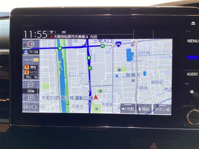 Ｎ－ＢＯＸカスタム Ｇ・Ｌターボホンダセンシング　ドライブレコーダー　ＥＴＣ　バックカメラ　両側電動スライドドア　８型ナビ　ＴＶ　オートクルーズコントロール　レーンアシスト　衝突被害軽減システム　オートライト　ＬＥＤヘッドランプ　スマートキー（7枚目）