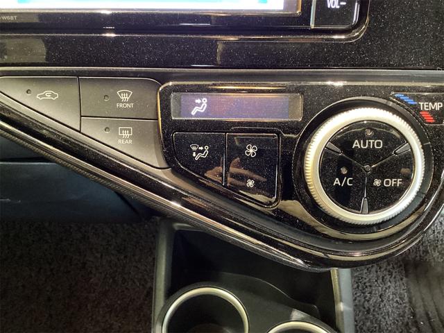 アクア Ｇ　ＥＴＣ　バックカメラ　ＴＶ　クリアランスソナー　オートクルーズコントロール　レーンアシスト　衝突被害軽減システム　アルミホイール　オートマチックハイビーム　オートライト（11枚目）