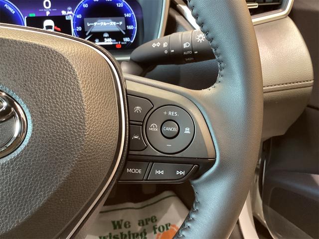 カローラクロス ハイブリッド　Ｚ　純正１０．５インチディスプレイ　全周囲カメラ　クリアランスソナー　オートクルーズコントロール　レーンアシスト　パワーシート　パークアシスト　衝突被害軽減システム　ナビ　ＴＶ　オートマチックハイビーム（8枚目）