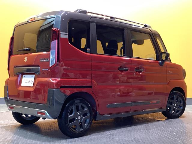 スペーシアギア ハイブリッドXZ 両側電動スライドドア クリアランスソナー レーンアシスト オートライト スマートキー アイドリングストップ 電動格納ミラー シートヒーター ベンチシート CVT ESC オットマン ルーフレール(18枚目)