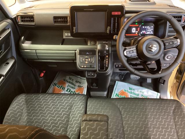 スペーシアギア ハイブリッドＸＺ　両側電動スライドドア　クリアランスソナー　オートクルーズコントロール　オートライト　スマートキー　アイドリングストップ　電動格納ミラー　シートヒーター　ベンチシート　ＣＶＴ　オットマン　ルーフレール（6枚目）