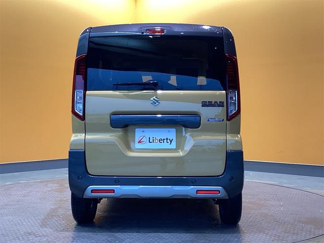 スペーシアギア ハイブリッドＸＺ　両側電動スライドドア　クリアランスソナー　オートクルーズコントロール　オートライト　スマートキー　アイドリングストップ　電動格納ミラー　シートヒーター　ベンチシート　ＣＶＴ　オットマン　ルーフレール（19枚目）