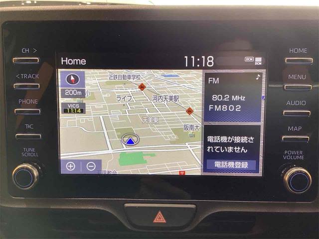 ヤリス ハイブリッドＸ　ＥＴＣ　バックカメラ　ナビ　オートクルーズコントロール　レーンアシスト　衝突被害軽減システム　オートマチックハイビーム　オートライト　キーレスエントリー　電動格納ミラー　ＣＶＴ（10枚目）