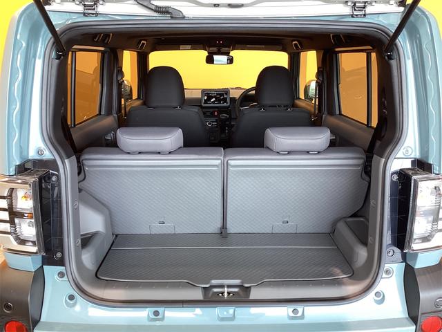 タフト X バックカメラ クリアランスソナー 衝突被害軽減システム スマートキー アイドリングストップ 電動格納ミラー ガラスルーフ CVT ESC エアコン パワーウィンドウ(14枚目)