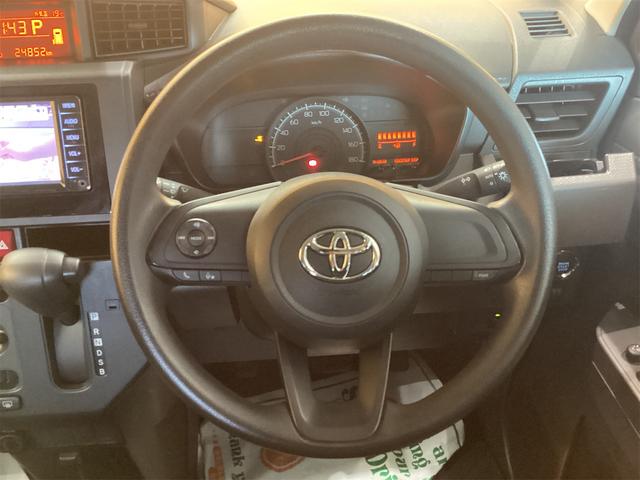 ルーミー Ｘ　ＥＴＣ　バックカメラ　ナビ　ＴＶ　両側スライド・片側電動　衝突被害軽減システム　オートライト　スマートキー　アイドリングストップ　電動格納ミラー　ＣＶＴ　ＥＳＣ　ＣＤ（21枚目）