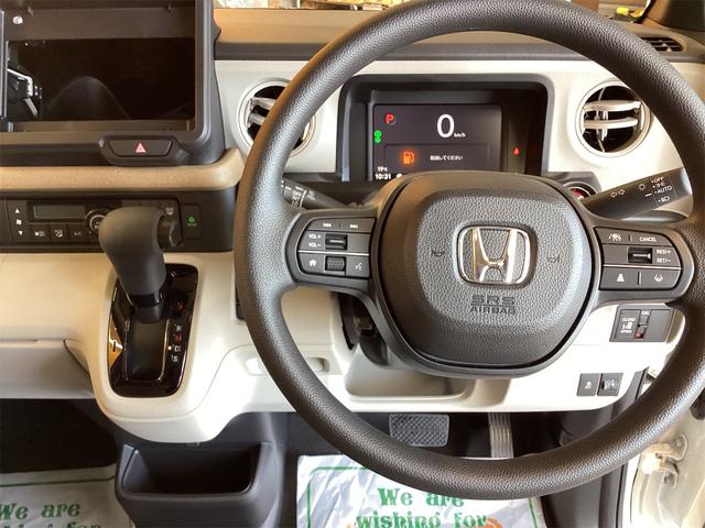 Ｎ－ＢＯＸ ベースグレード　バックカメラ　両側スライド・片側電動　オートクルーズコントロール　オートライト　スマートキー　電動格納ミラー　シートヒーター　ベンチシート　ＣＶＴ　ＥＳＣ　チップアップシート　アルミホイール　エアコン（6枚目）