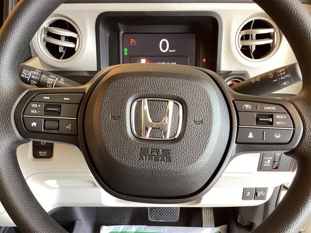 Ｎ－ＢＯＸ ベースグレード　バックカメラ　両側スライド・片側電動　オートクルーズコントロール　オートライト　スマートキー　電動格納ミラー　シートヒーター　ベンチシート　ＣＶＴ　ＥＳＣ　チップアップシート　アルミホイール　エアコン（7枚目）