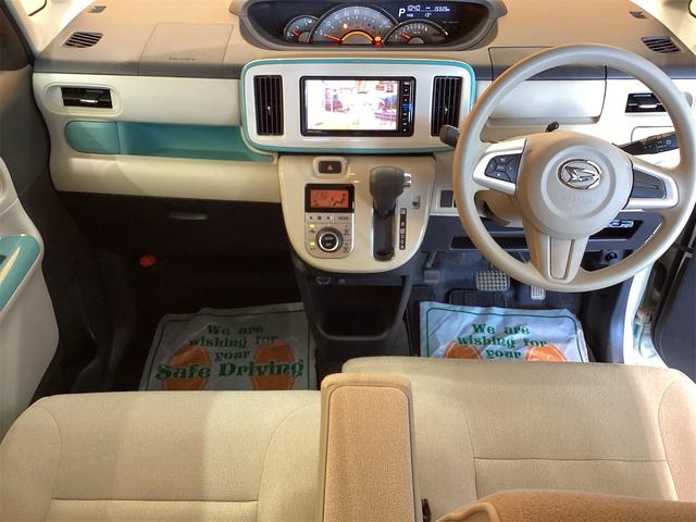 ムーヴキャンバス Ｇメイクアップリミテッド　ＳＡＩＩＩ　ＬＥＤヘッドライト　バックカメラ　両側電動スライドドア　ナビ　ＴＶ　クリアランスソナー　衝突被害軽減システム　オートマチックハイビーム　オートライト　スマートキー　アイドリングストップ　電動格納ミラー（5枚目）