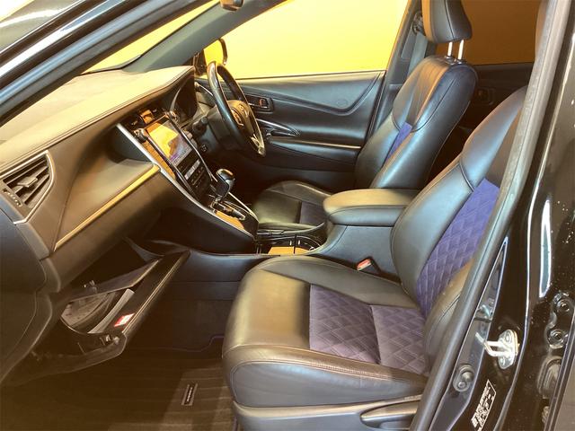 ハリアー プログレス　スタイルブルーイッシュ　全周囲カメラ　クリアランスソナー　オートクルーズコントロール　レーンアシスト　パワーシート　衝突被害軽減システム　ナビ　ＴＶ　オートマチックハイビーム　オートライト（25枚目）