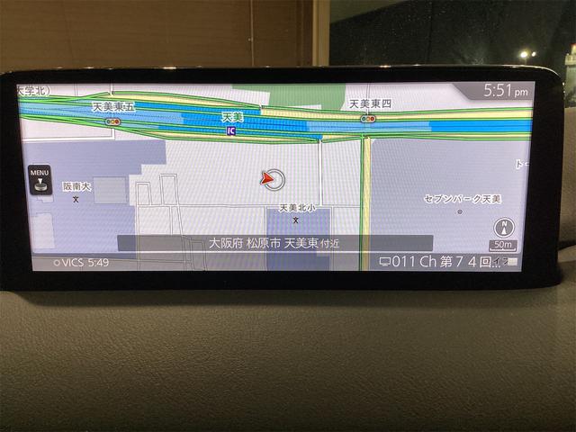 ＣＸ－８ ＸＤ　グランドジャーニー　４ＷＤ　ガラスルーフ　ナビ　全周囲カメラ　ＴＶ　ＥＴＣ　クリアランスソナー　オートクルーズコントロール　レーンアシスト　パワーシート　衝突被害軽減システム　オートライト（7枚目）