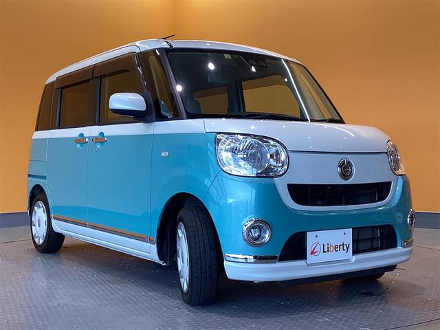 ムーヴキャンバス Ｘリミテッドメイクアップ　ＳＡＩＩＩ　ＥＴＣ　バックカメラ　両側電動スライドドア　ナビ　ＴＶ　クリアランスソナー　衝突被害軽減システム　オートマチックハイビーム　オートライト　スマートキー　アイドリングストップ　電動格納ミラー（16枚目）