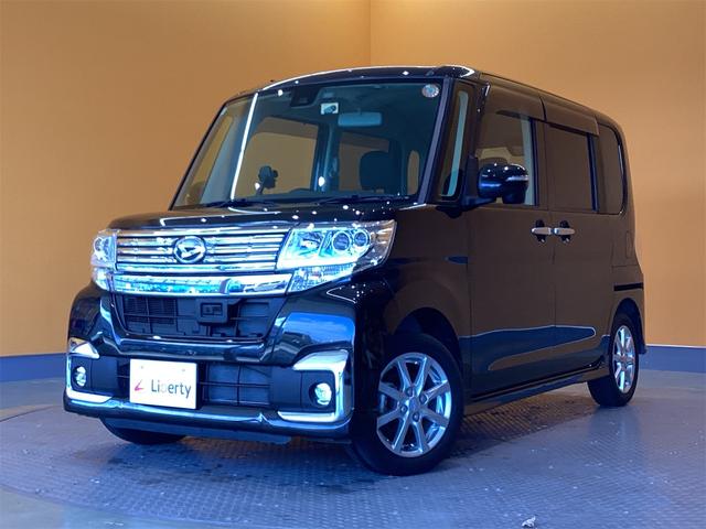 タント カスタムＸ　ＳＡＩＩ　ＥＴＣ　バックカメラ　両側スライド・片側電動　ＴＶ　衝突被害軽減システム　オートライト　スマートキー　アイドリングストップ　ベンチシート　ＣＶＴ　ＥＳＣ　ＣＤ　ＤＶＤ再生（15枚目）