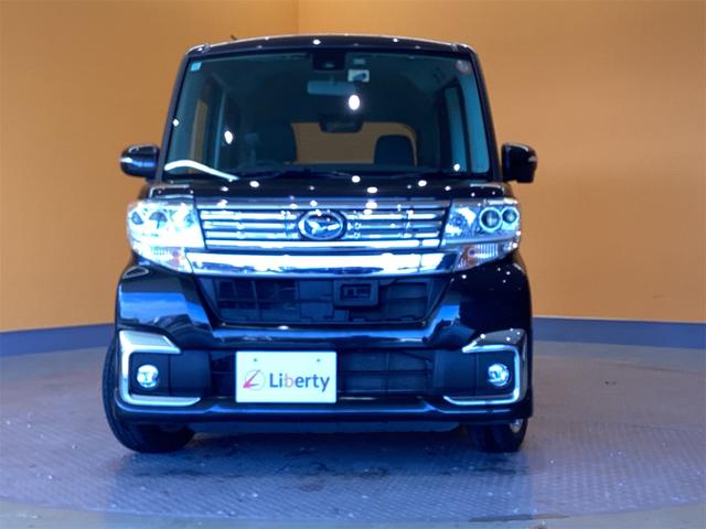 タント カスタムＸ　ＳＡＩＩ　ＥＴＣ　バックカメラ　両側スライド・片側電動　ＴＶ　衝突被害軽減システム　オートライト　スマートキー　アイドリングストップ　ベンチシート　ＣＶＴ　ＥＳＣ　ＣＤ　ＤＶＤ再生（16枚目）