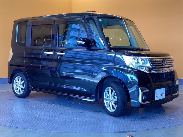 タント カスタムＸ　ＳＡＩＩ　ＥＴＣ　バックカメラ　両側スライド・片側電動　ＴＶ　衝突被害軽減システム　オートライト　スマートキー　アイドリングストップ　ベンチシート　ＣＶＴ　ＥＳＣ　ＣＤ　ＤＶＤ再生（17枚目）