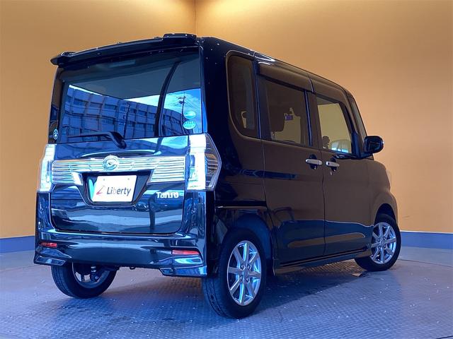 タント カスタムＸ　ＳＡＩＩ　ＥＴＣ　バックカメラ　両側スライド・片側電動　ＴＶ　衝突被害軽減システム　オートライト　スマートキー　アイドリングストップ　ベンチシート　ＣＶＴ　ＥＳＣ　ＣＤ　ＤＶＤ再生（19枚目）