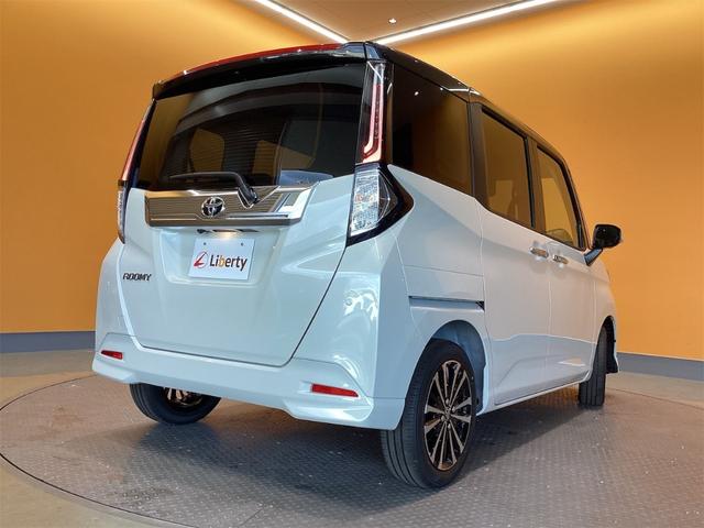 ルーミー カスタムＧ－Ｔ　全周囲カメラ　ＴＶ　両側電動スライドドア　クリアランスソナー　オートクルーズコントロール　衝突被害軽減システム　アルミホイール　オートライト　ＬＥＤヘッドランプ　スマートキー　アイドリングストップ（18枚目）