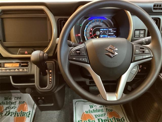 ハスラー ハイブリッドＧ　届出済未使用車　クリアランスソナー　クルーズコントロール　レーンアシスト　衝突被害軽減システム　オートライト　ＬＥＤヘッドランプ　スマートキー　アイドリングストップ　電動格納ミラー　シートヒーター（6枚目）