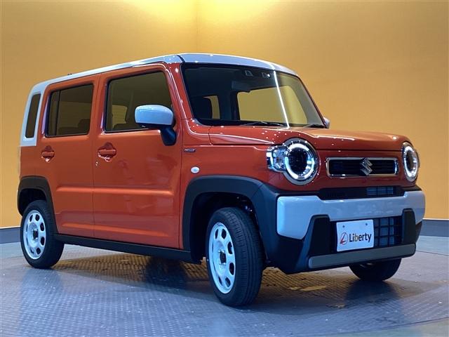 ハスラー ハイブリッドＧ　届出済未使用車　クリアランスソナー　クルーズコントロール　レーンアシスト　衝突被害軽減システム　オートライト　ＬＥＤヘッドランプ　スマートキー　アイドリングストップ　電動格納ミラー　シートヒーター（16枚目）