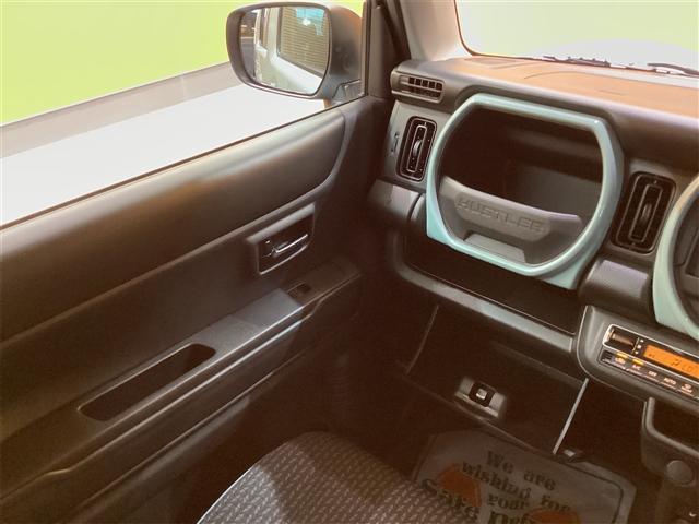 ハスラー ハイブリッドＧ　届出済未使用車　クリアランスソナー　クルーズコントロール　レーンアシスト　衝突被害軽減システム　オートライト　ＬＥＤヘッドランプ　スマートキー　アイドリングストップ　電動格納ミラー　シートヒーター（12枚目）