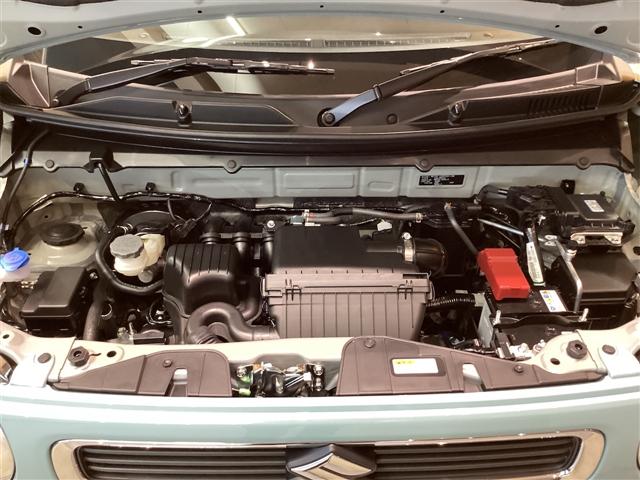 ハスラー ハイブリッドＧ　届出済未使用車　クリアランスソナー　クルーズコントロール　レーンアシスト　衝突被害軽減システム　オートライト　ＬＥＤヘッドランプ　スマートキー　アイドリングストップ　電動格納ミラー　シートヒーター（23枚目）