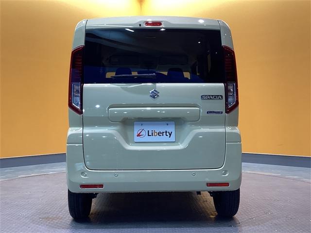 スペーシア ハイブリッドＧ　届出済未使用車　両側スライドドア　クリアランスソナー　衝突被害軽減システム　ＬＥＤヘッドランプ　スマートキー　アイドリングストップ　電動格納ミラー　ベンチシート　ＣＶＴ　盗難防止システム　ＥＳＣ（18枚目）