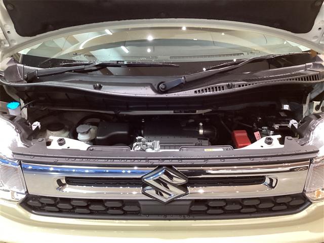 スペーシア ハイブリッドＧ　届出済未使用車　両側スライドドア　クリアランスソナー　衝突被害軽減システム　ＬＥＤヘッドランプ　スマートキー　アイドリングストップ　電動格納ミラー　ベンチシート　ＣＶＴ　盗難防止システム　ＥＳＣ（22枚目）