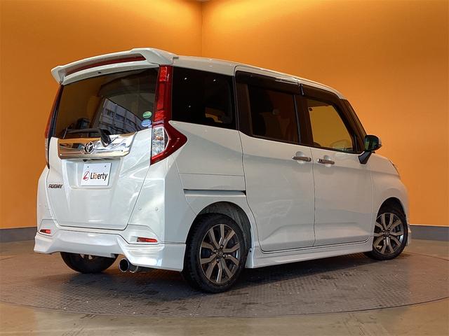 ルーミー カスタムＧ－Ｔ　ＥＴＣ　バックカメラ　ナビ　ＴＶ　両側電動スライドドア　クリアランスソナー　オートクルーズコントロール　衝突被害軽減システム　アルミホイール　オートマチックハイビーム　オートライト（14枚目）