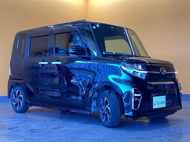 タント カスタムＸ　ＥＴＣ　バックカメラ　両側電動スライドドア　ナビ　ＴＶ　クリアランスソナー　衝突被害軽減システム　スマートキー　アイドリングストップ　電動格納ミラー　ベンチシート　ＣＶＴ　ＡＢＳ（11枚目）